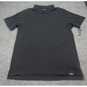 Legends Shirt Mens 2XL Black Performance 4 Way Stretch Cloud+ Short Sleeve NWT